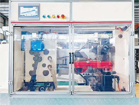 Bottom Opening and Forming Mechanism